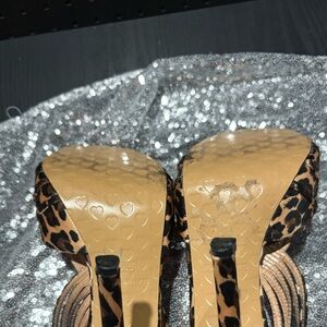 Leopard Print Women's Heels